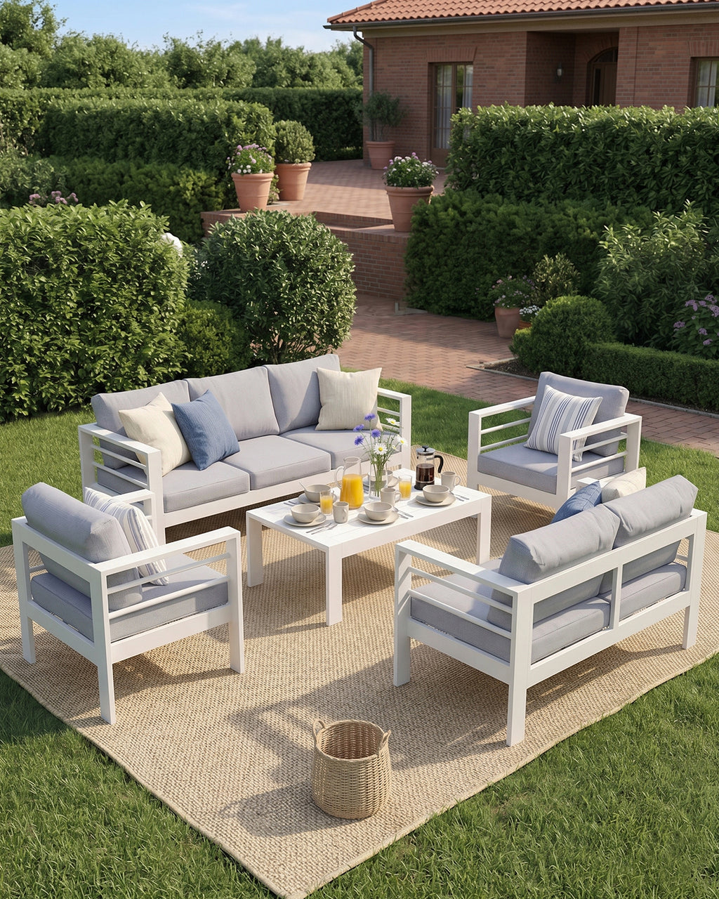 Gartenmöbel 5-tlg. für 6-7 Personen
