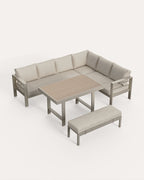 MEXO Gartenlounge-Set 6–8 Personen