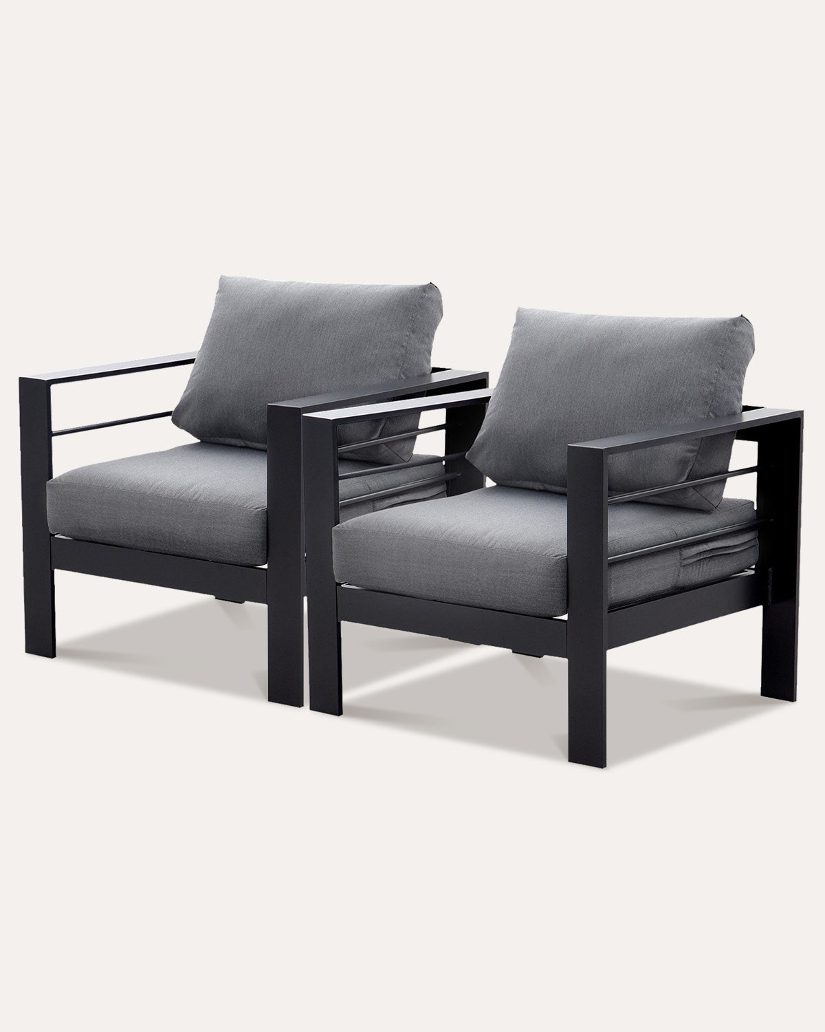 MEXO Gartensessel 2er Set