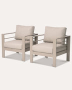 MEXO Gartensessel 2er Set