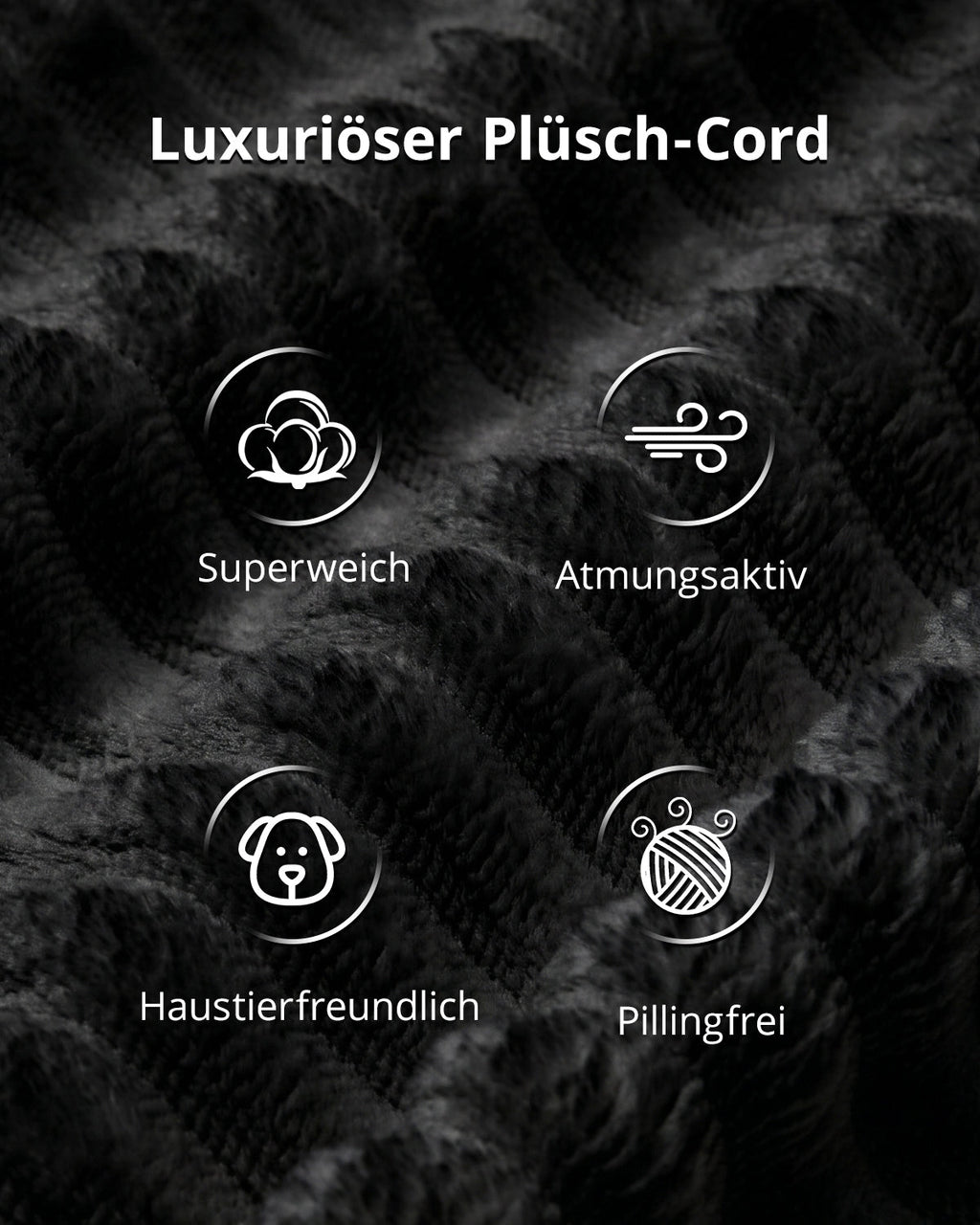 4 - Sitzer Cord - Ecksofa mit Recamiere links - MeXo