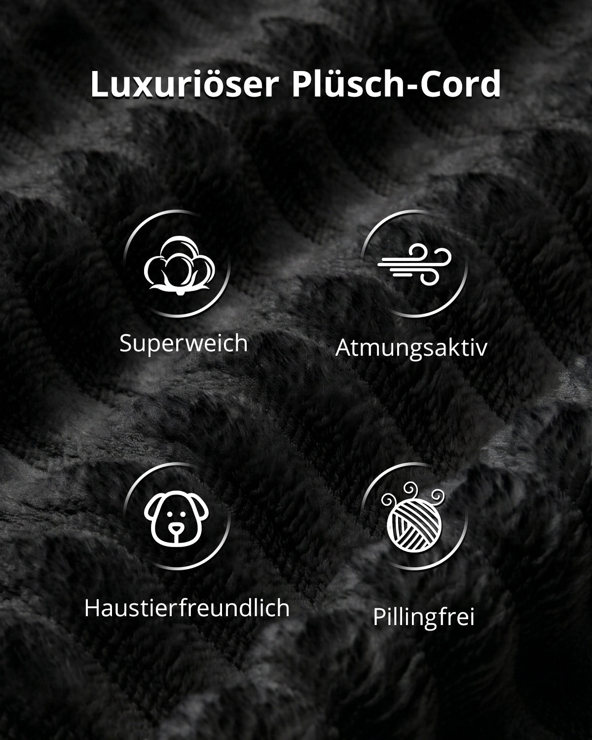 4 - Sitzer Cord - Ecksofa mit Recamiere links - MeXo