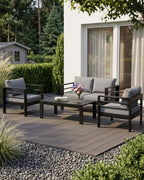 MEXO Balkon-Gartenlounge 4-tlg.