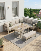 MEXO Gartenlounge-Set 6–8 Personen