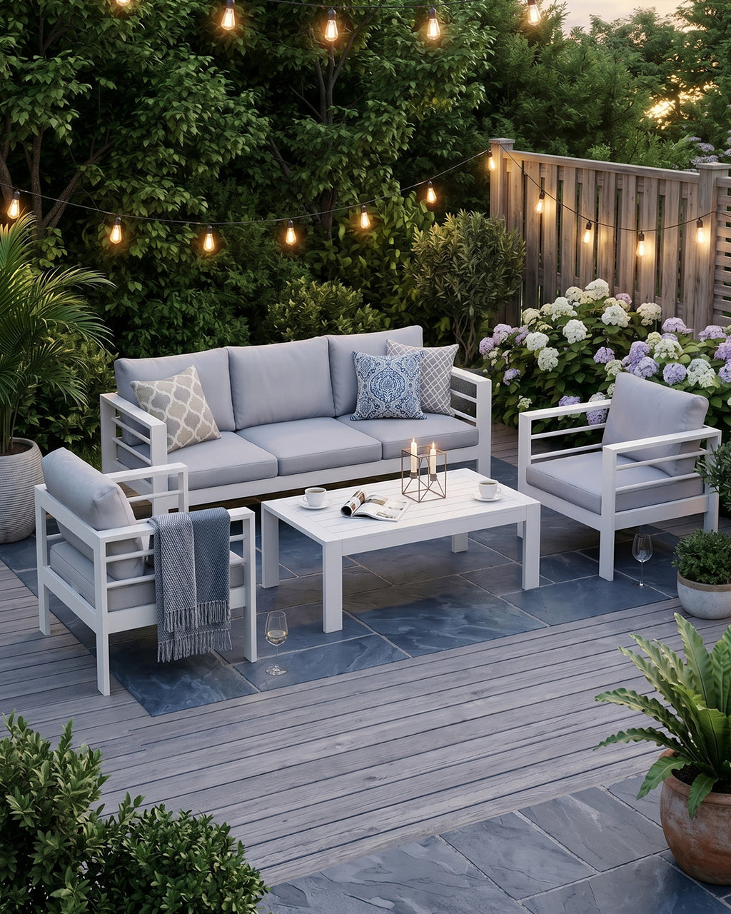 Gartenlounge Set 4-5 Personen