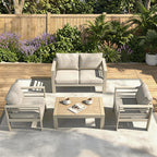 MEXO Balkon-Gartenlounge 4-tlg.