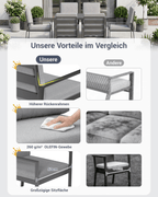 Garten Essgruppe 4/6 Personen - MeXo