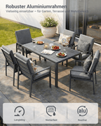 Garten Essgruppe 4/6 Personen - MeXo