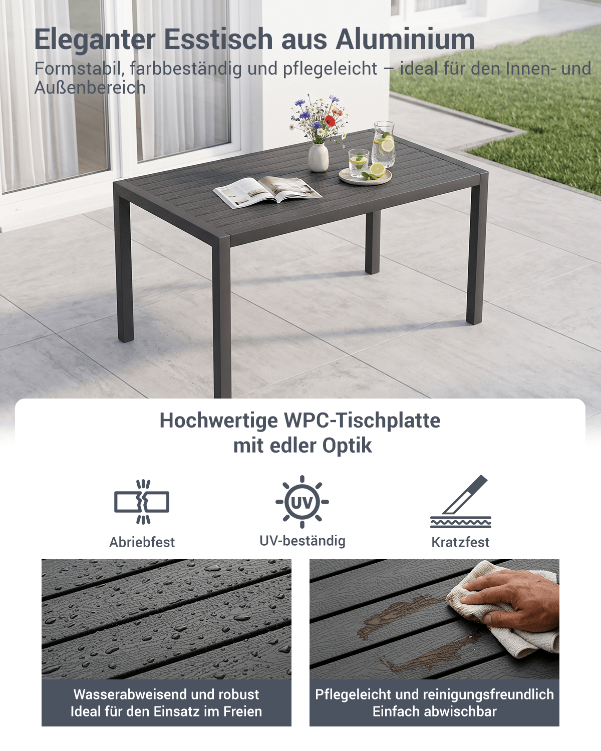 Garten Essgruppe 4/6 Personen - MeXo