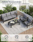 Gartenlounge Set 4 - 5 Personen - MeXo