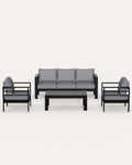 Gartenlounge Set 4 - 5 Personen - MeXo