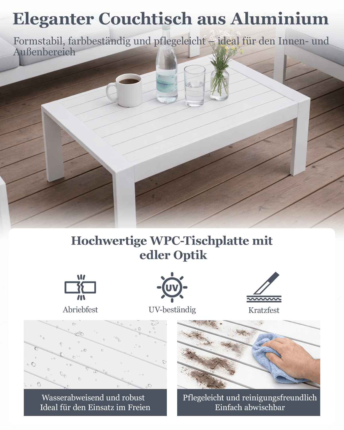 Gartenlounge Set für 6 - 7 Personen - MeXo