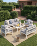 Gartenlounge Set für 6 - 7 Personen - MeXo