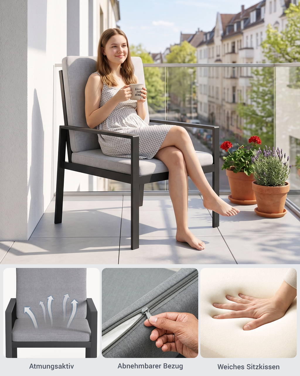 Garten Essgruppe 4/6 Personen
