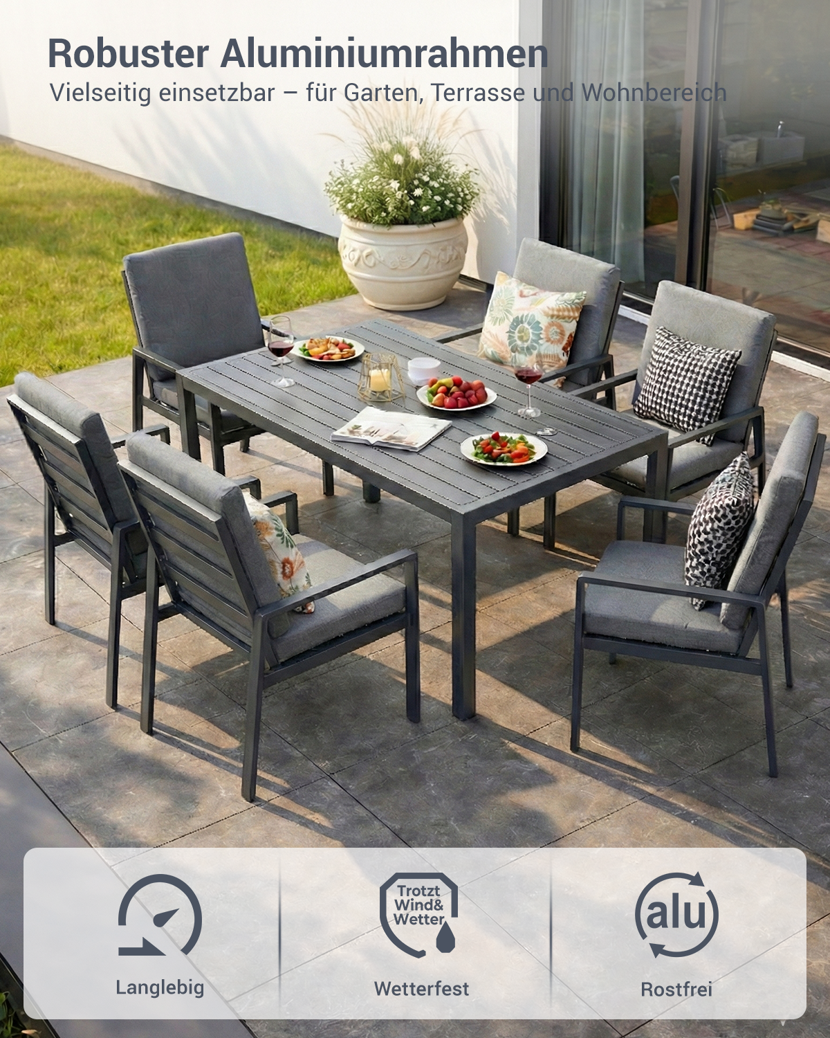 Garten Essgruppe 4/6 Personen