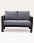 MEXO Alu Loungesofa 2 - Sitzer - MeXo
