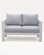 MEXO Alu Loungesofa 2 - Sitzer - MeXo