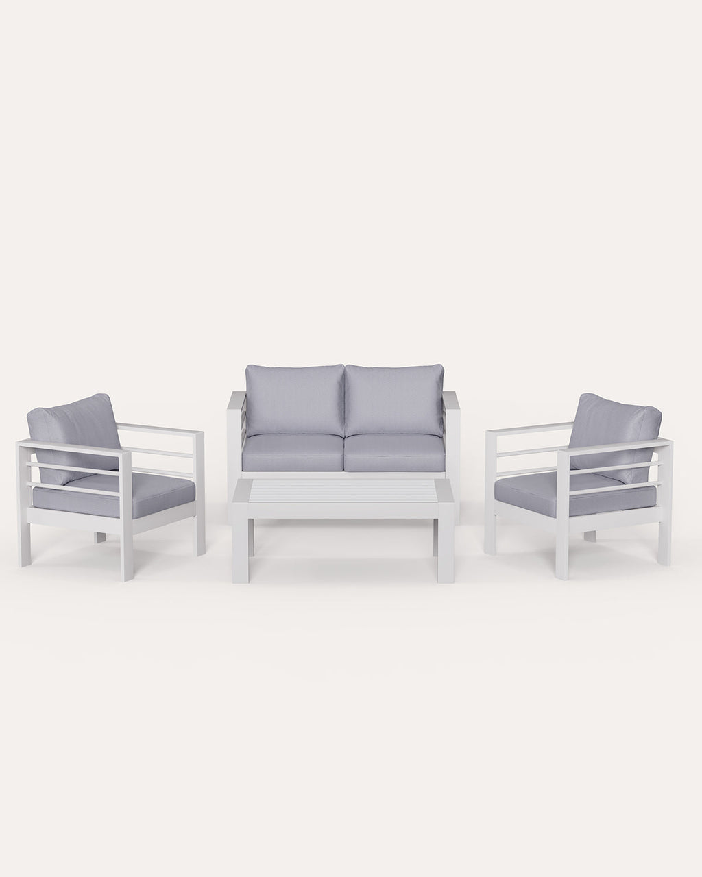 MEXO Balkon - Gartenlounge 4 - tlg. - MeXo