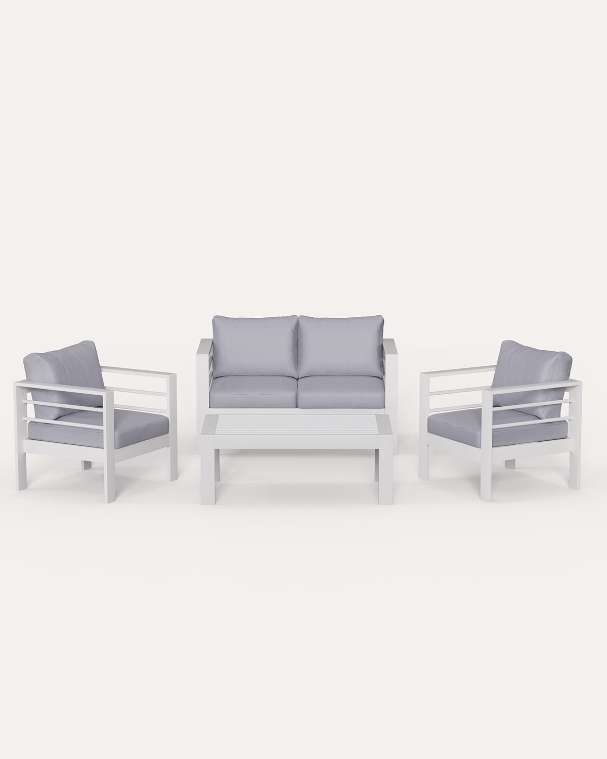 MEXO Balkon - Gartenlounge 4 - tlg. - MeXo