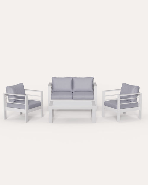 MEXO Balkon - Gartenlounge 4 - tlg. - MeXo