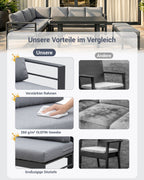 MEXO Ecklounge Schenkel links 5 - tlg. 6 - 8P - MeXo - Home