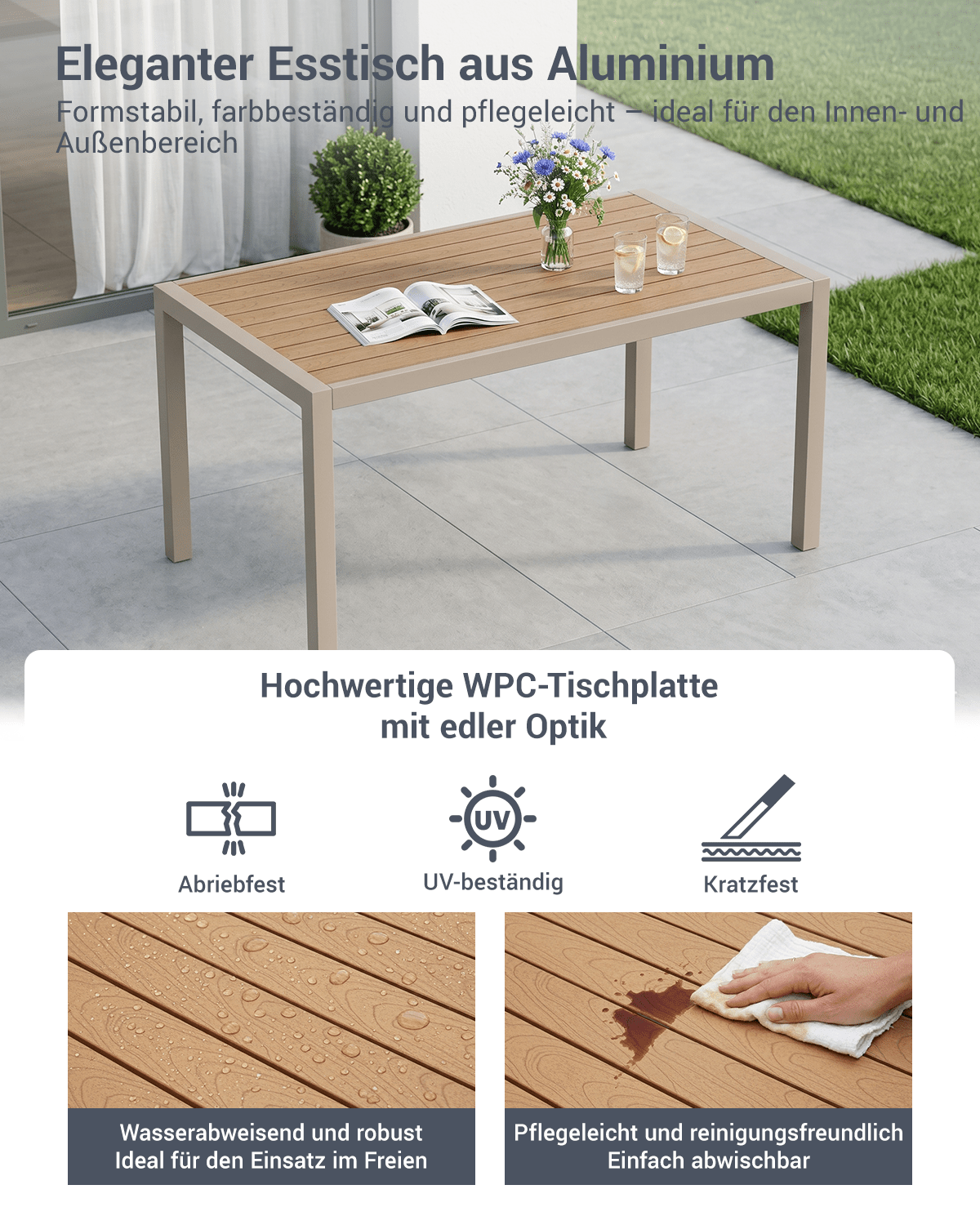 MEXO Garten - Essgruppe 4–6 Personen - MeXo