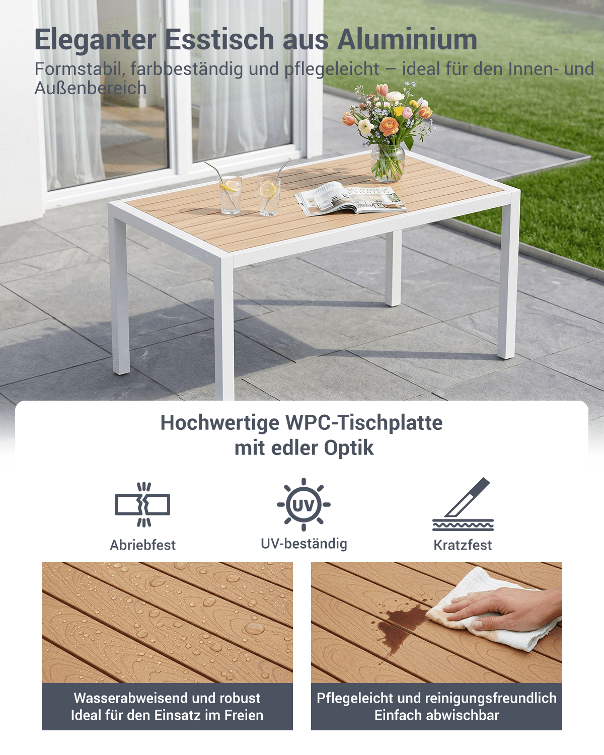 MEXO Garten - Essgruppe 4–6 Personen - MeXo