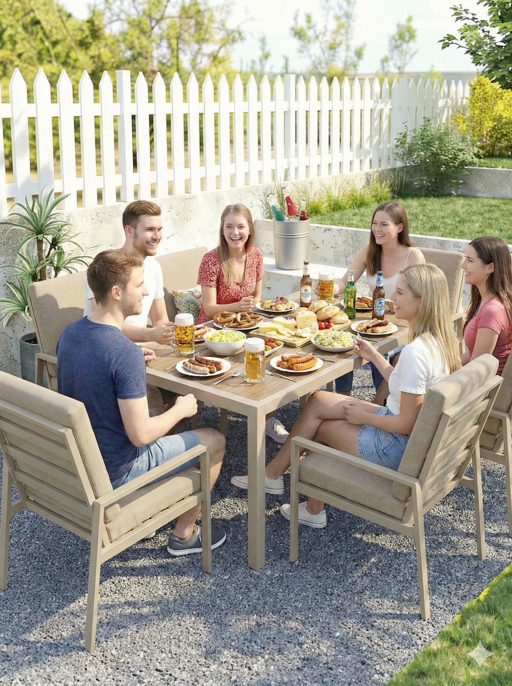 MEXO Garten - Essgruppe 4–6 Personen - MeXo