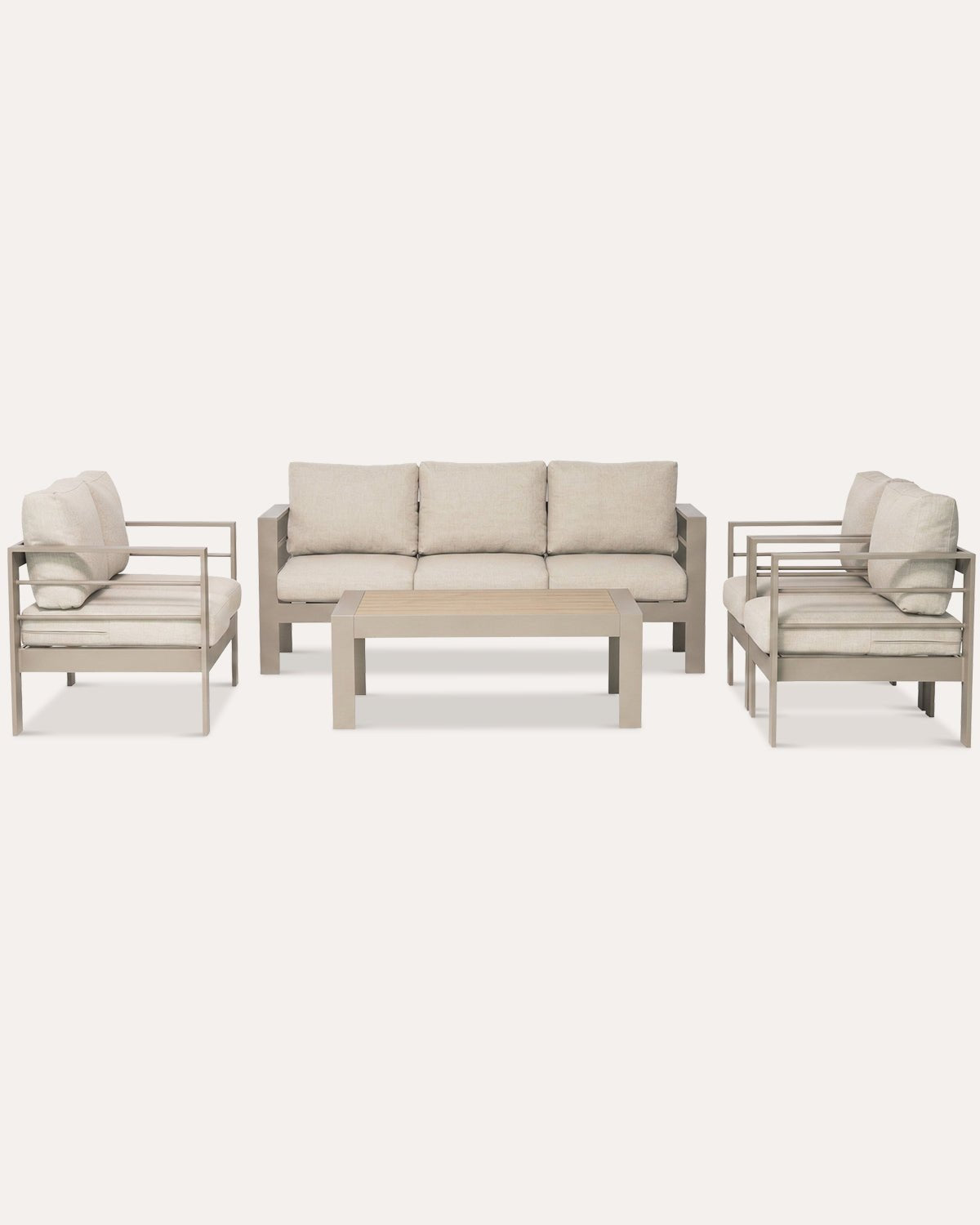 MEXO Gartenlounge 5 - tlg. 5–7 Personen - MeXo