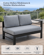 MEXO Gartenlounge 5 - tlg. 6–8 Personen - MeXo