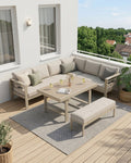 MEXO Gartenlounge - Set 6–8 Personen - MeXo