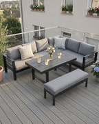 MEXO Gartenlounge-Set 6–8 Personen - MeXo