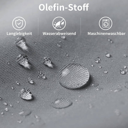 MeXo Gartenlounge - Set Ecklounge Outdoor 6 - 8 personen, (Gartenmöbel Set Aluminium, Loungegruppen mit 3 Ecksofas, 1 Bank, 1 Esstisch), Gartenlounge Set wetterfest Sitzgruppe Essgruppe Garnitur - MeXo - Home