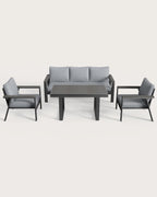 MEXO Gartenmöbel Set 4-tlg. 4–5 Personen - MeXo