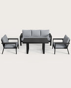 MEXO Gartenmöbel Set 4-tlg. 5–6 Personen - MeXo