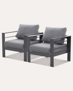 MEXO Gartensessel 2er Set - MeXo