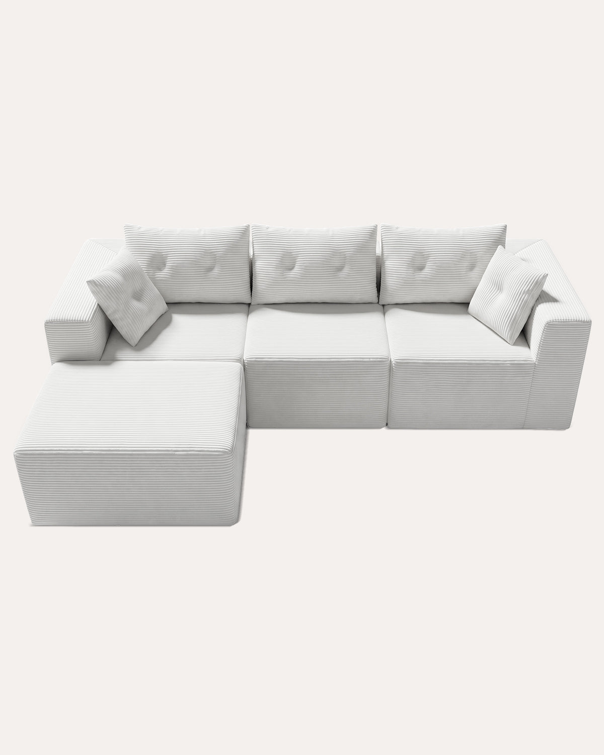 MEXO Modulares Ecksofa 254 cm - MeXo