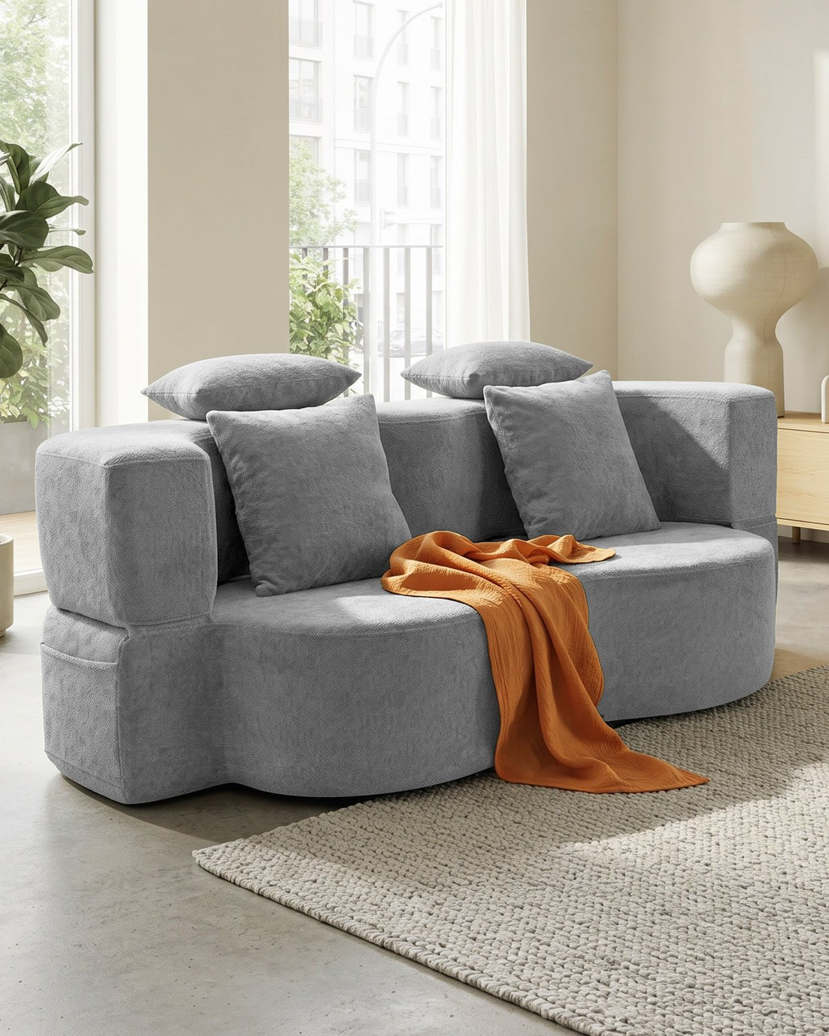MEXO Schlafsofa 2-Sitzer 196 cm - MeXo