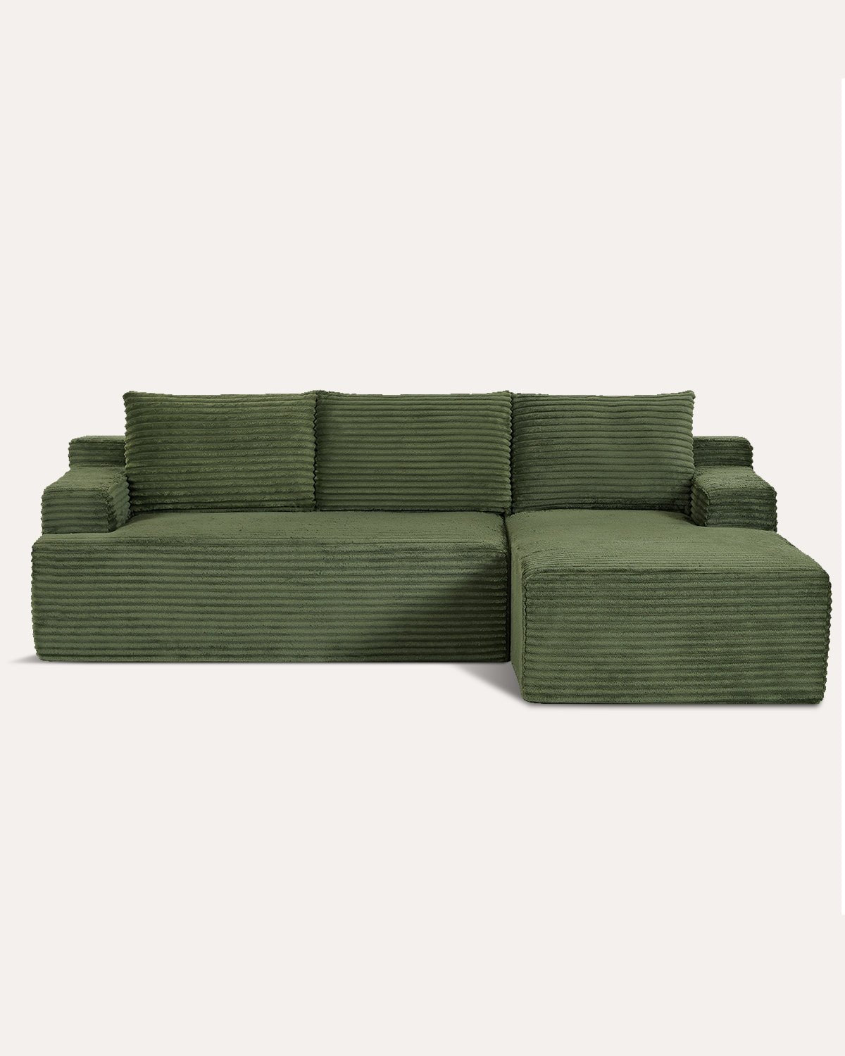 Modulares Cord Ecksofa rechts - MeXo